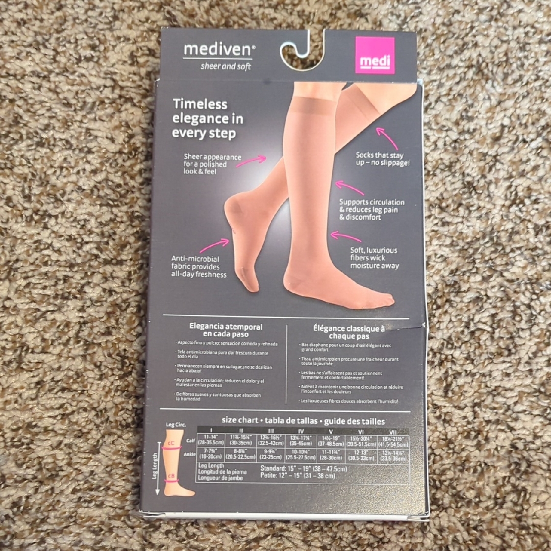 Nwt Mediven Medi Medical Compression Stockings
